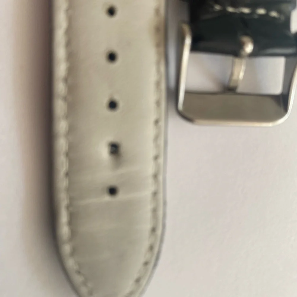 Tiffany & Co. Black Crocodile Leather Strap
